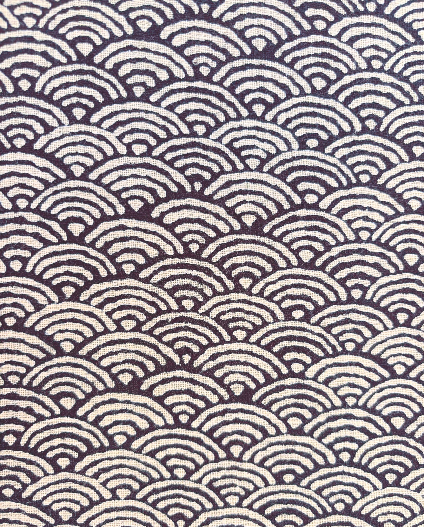 coppia tovagliette sfoderabili wa - waves Seigaiha - immagine 3